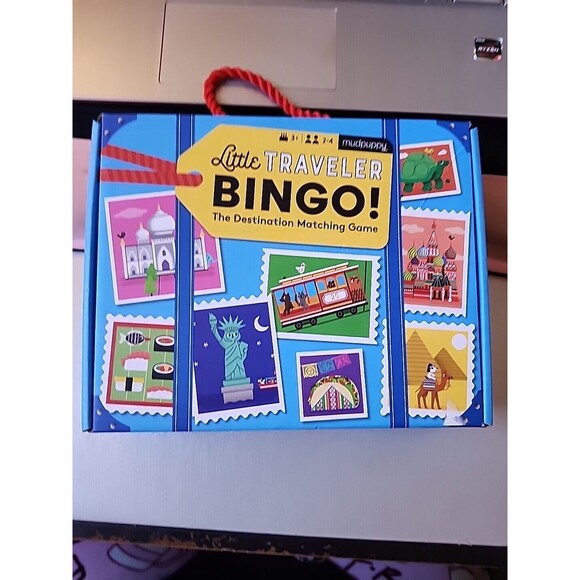 Little Traveler Bingo - The Destination Matching Game By MUDPUPPY 2-4 Players - Picture 4 of 9